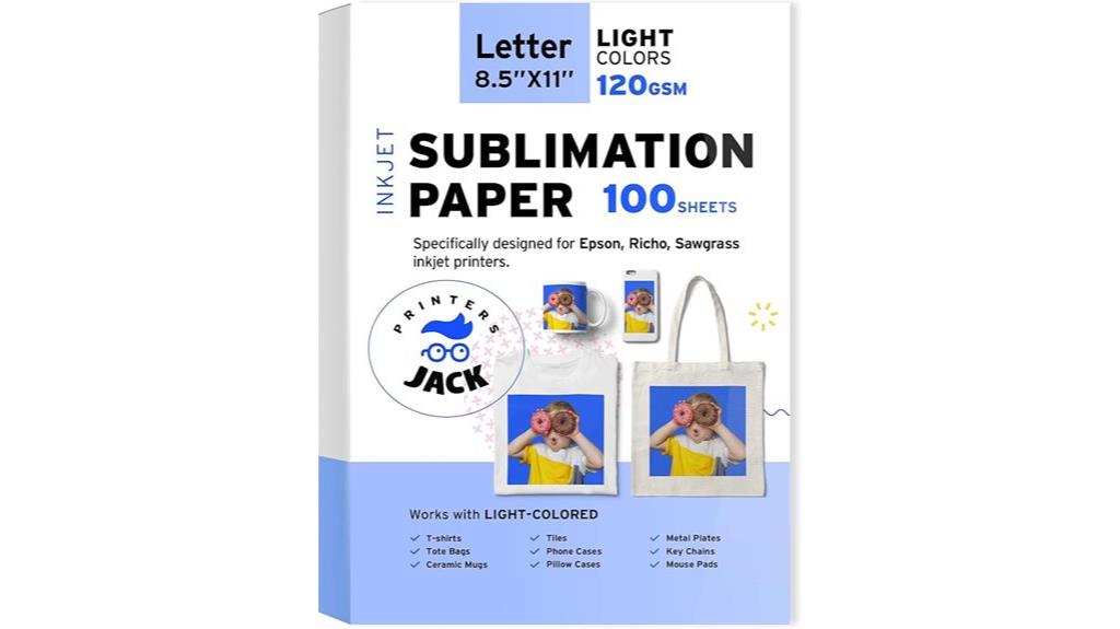 high quality sublimation paper