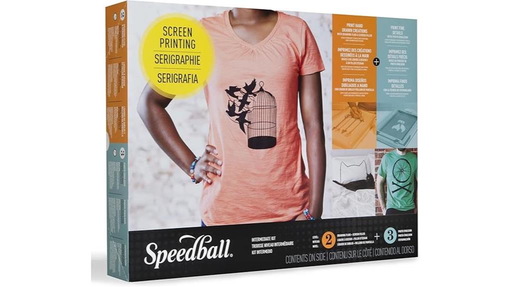 intermediate speedball screen printing