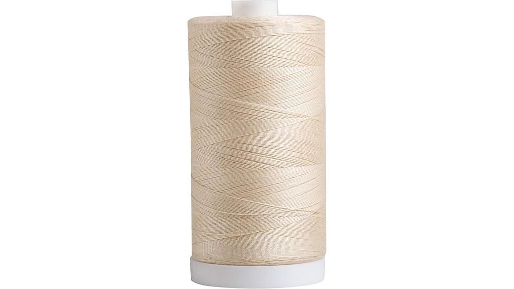 ivory cotton sewing thread
