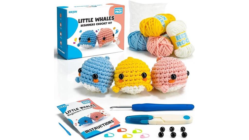 kids and adults crochet set
