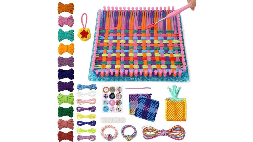 kids and adults weaving kit