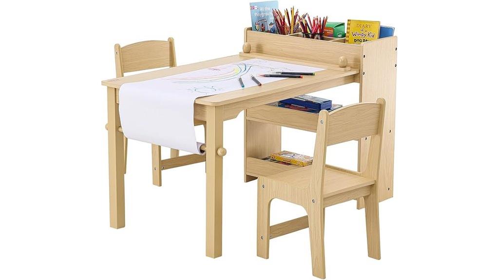 kids art table set