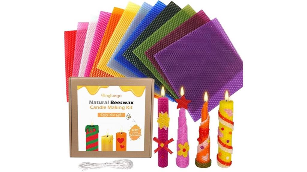 kids beeswax candle kit