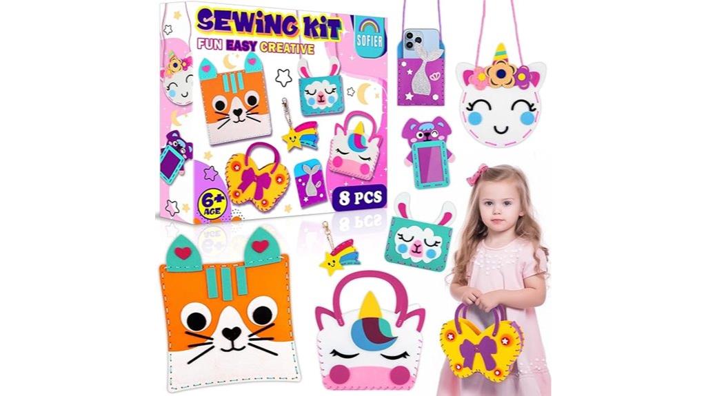 kids beginner sewing set