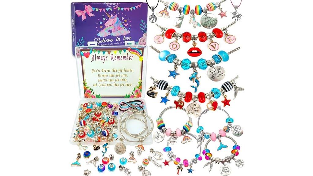 kids charm jewelry kits