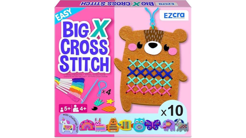 kids easy cross stitch kits
