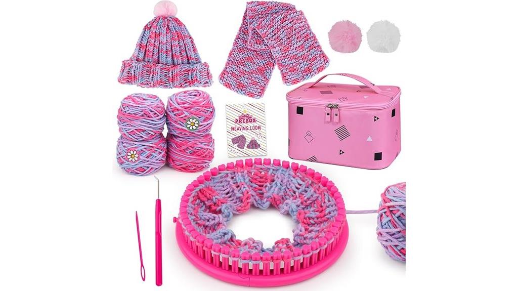 kids knitting kit
