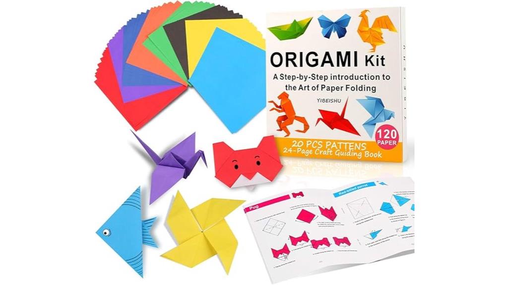 kids origami kit included