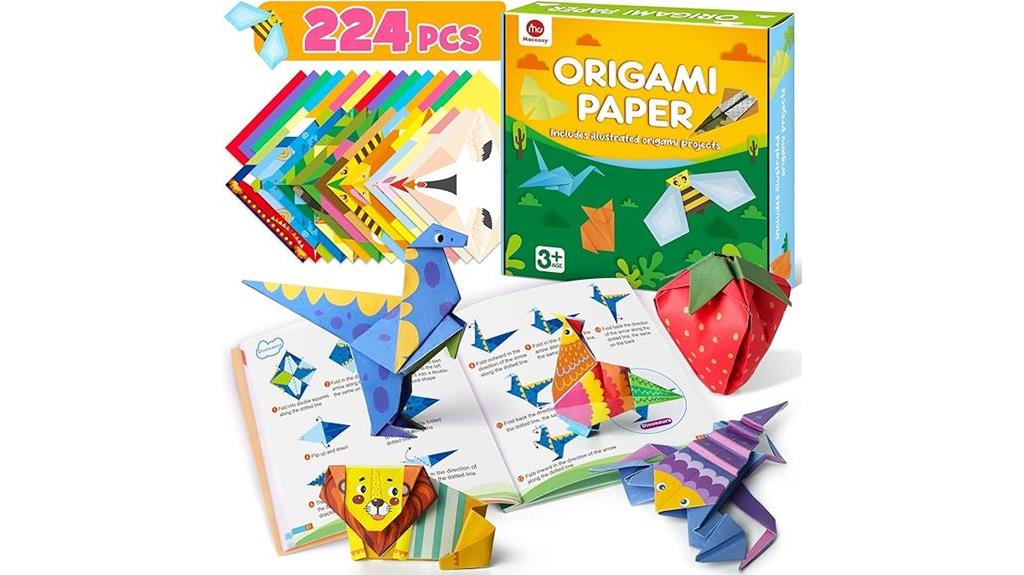 kids origami paper kit