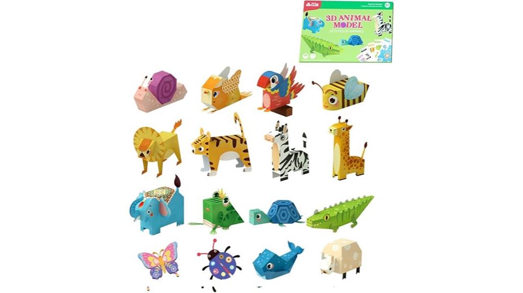 kids origami paper kit