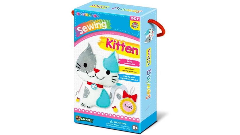 kids personalized sewing kit