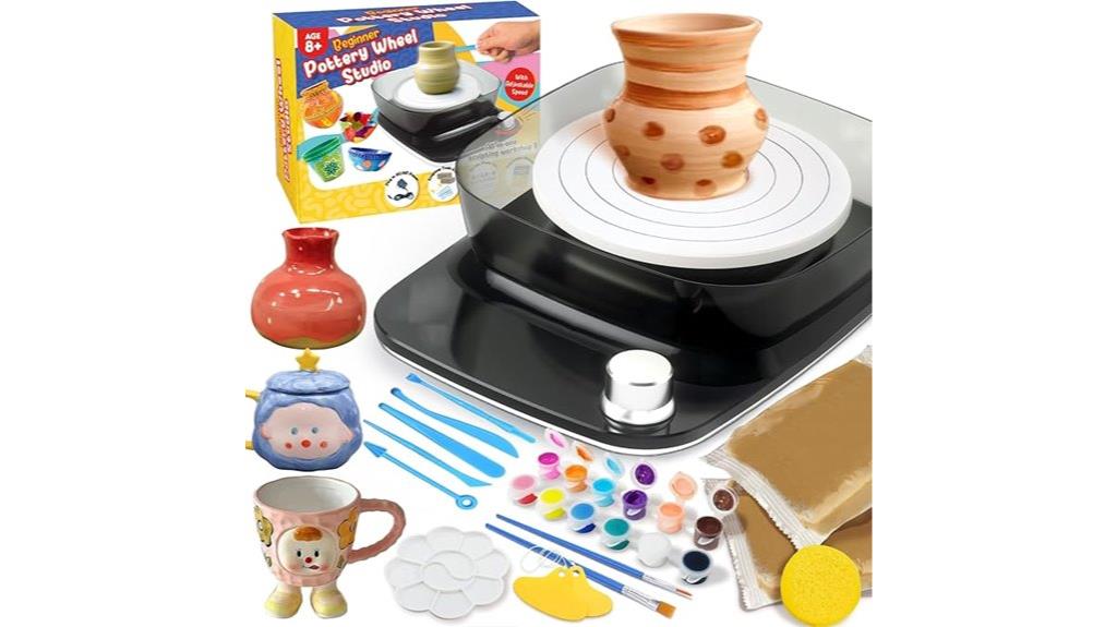kids rechargeable pottery wheel