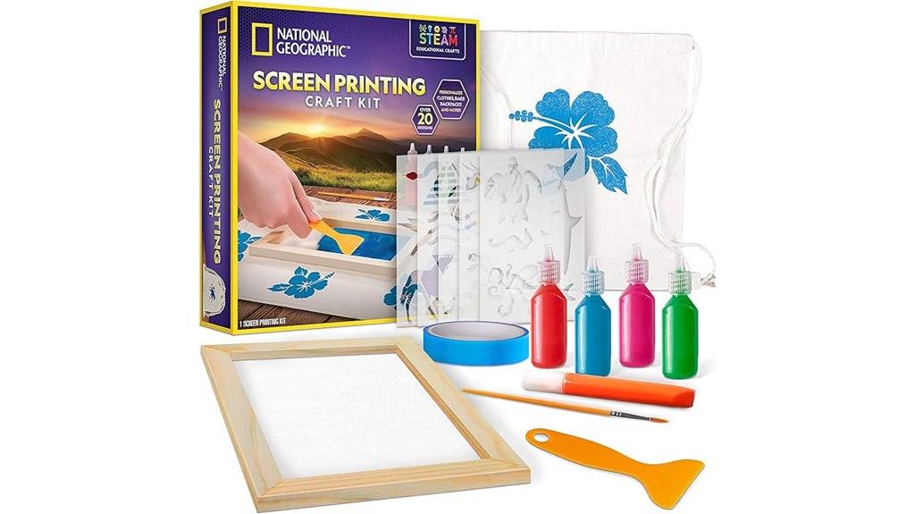 kids screen printing set