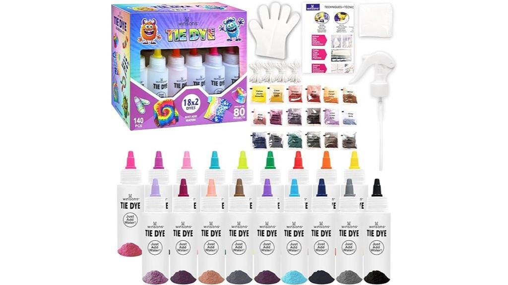 kids tie dye kit
