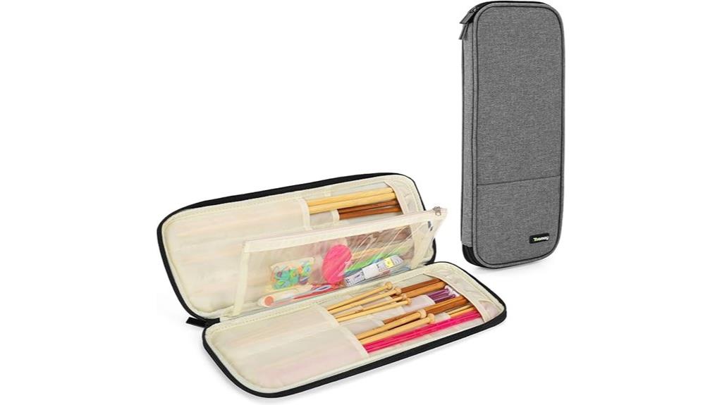 knitting needle travel organizer