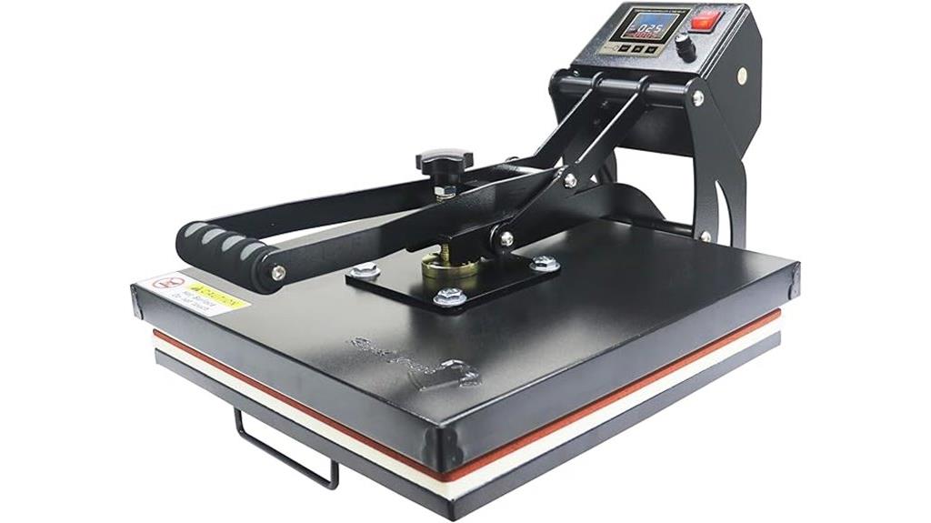 large 15x15 led press