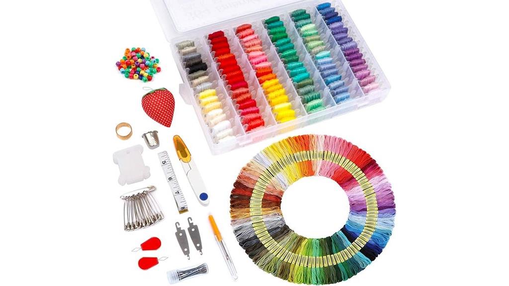 large 364 color floss kit