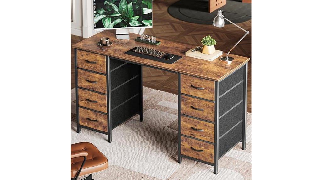 large 47 inch desk