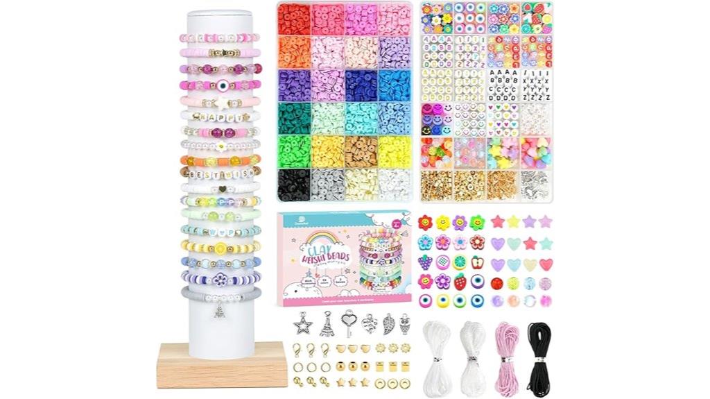 large bead friendship bracelet kit