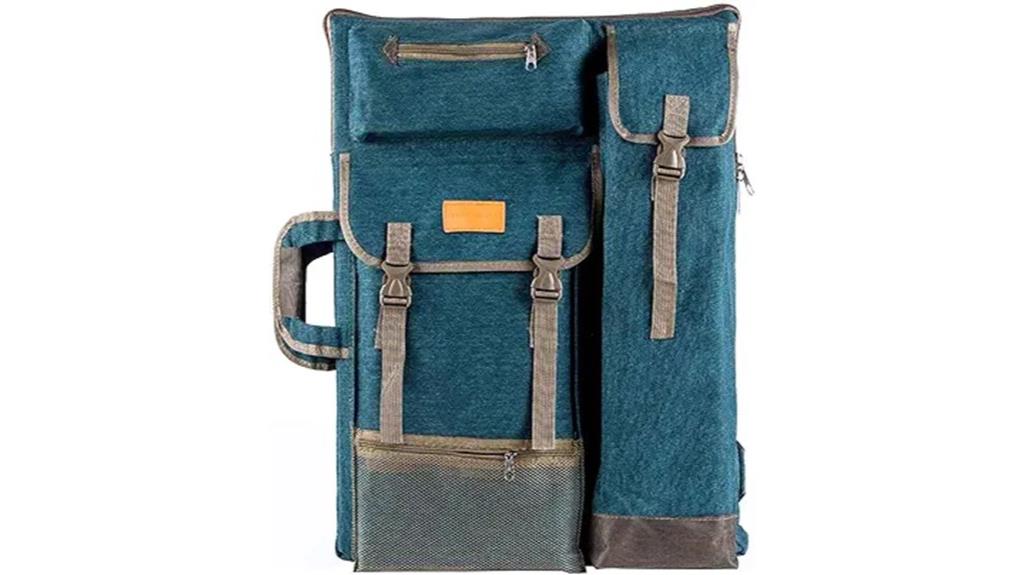 large canvas artist backpack