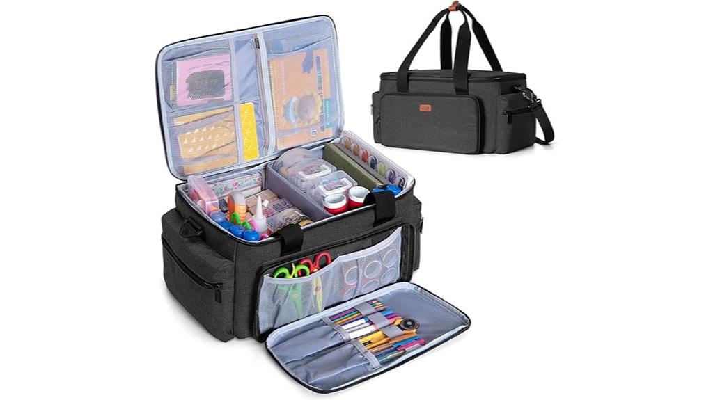 large craft bag with strap