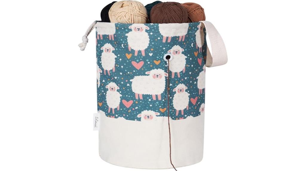 large crochet yarn organizer