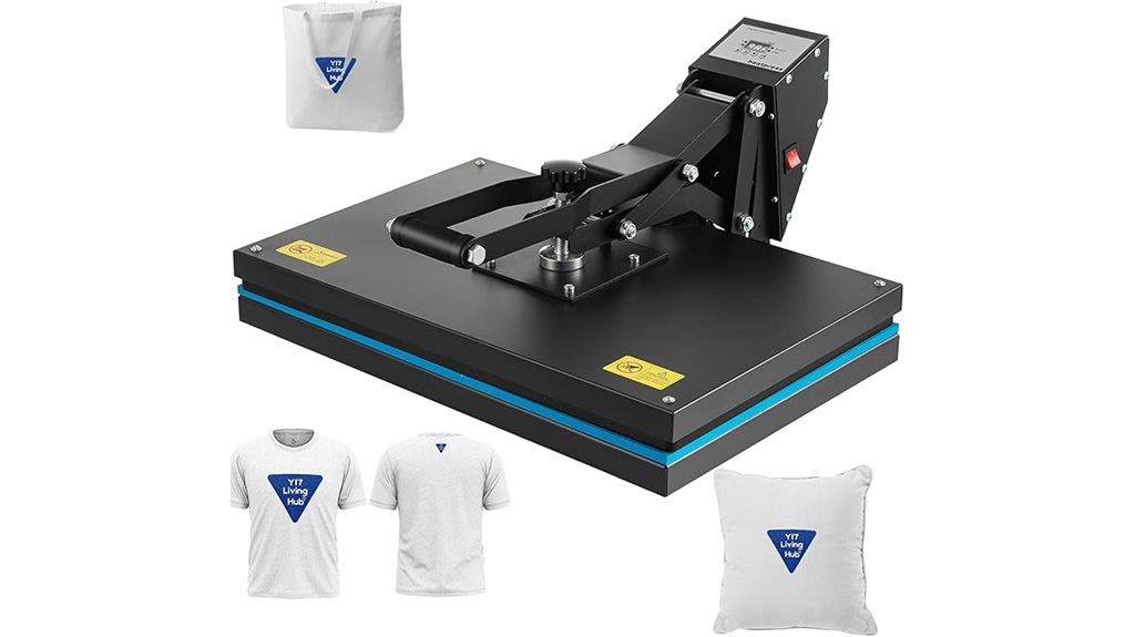 large digital heat press