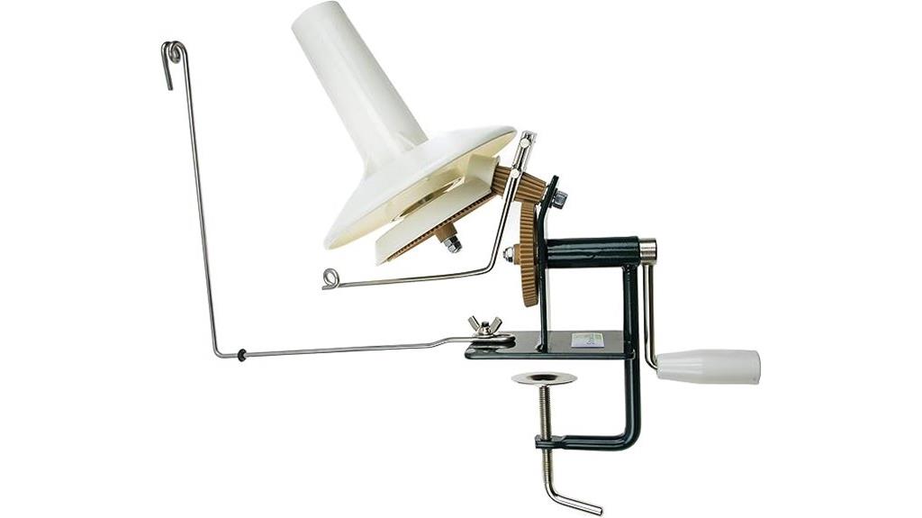 large metal yarn winder