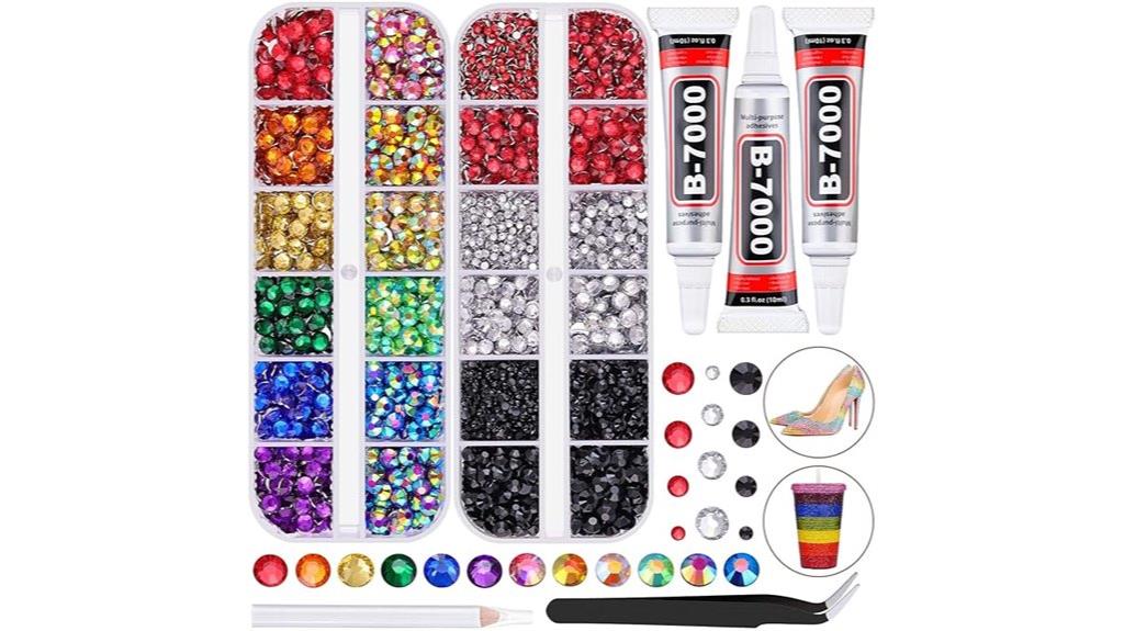 large rhinestone craft kit