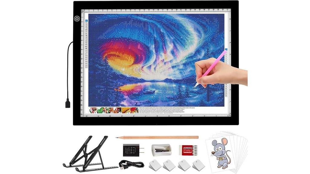 led art tracing lightbox