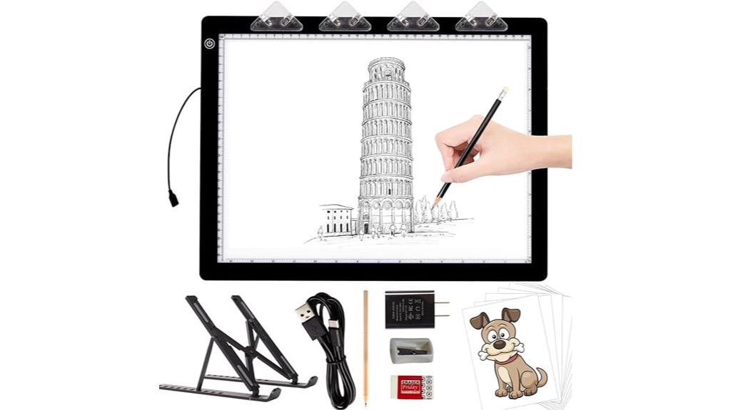 light pad with stand