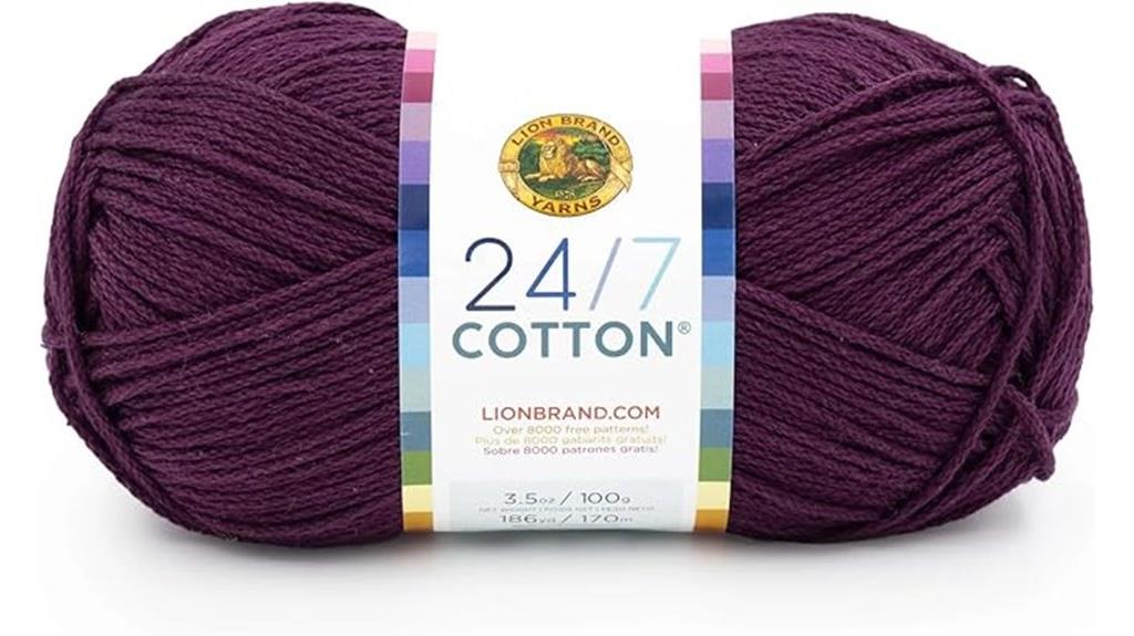 lightweight cotton craft yarn
