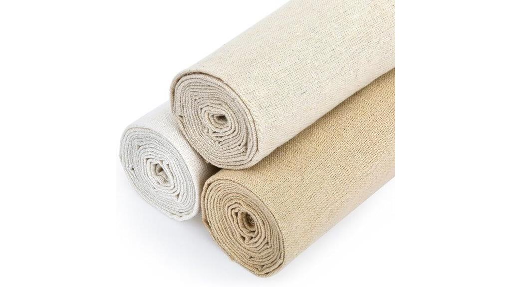 linen needlework fabric set