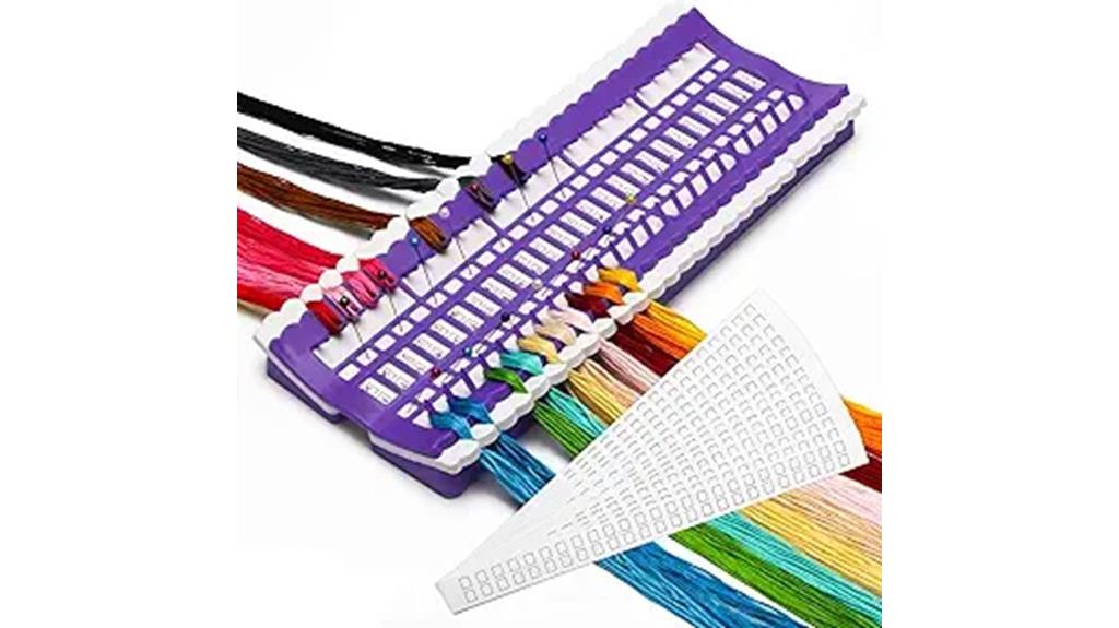 luxiv floss organizer with 50 positions