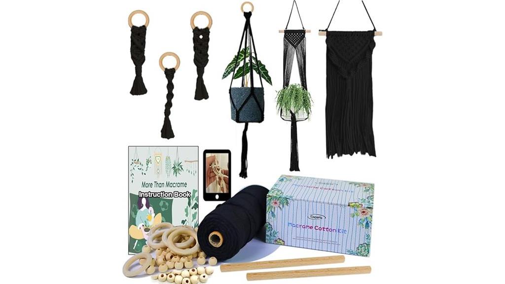 macrame plant hanger kit