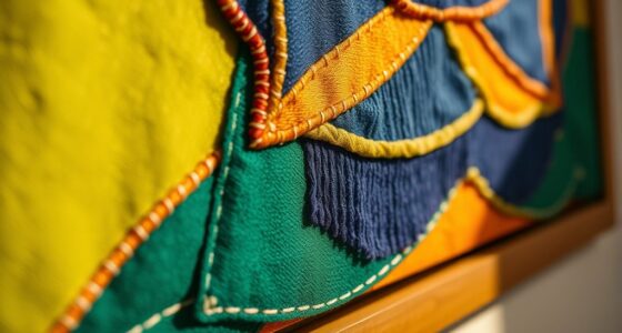 make custom fabric art