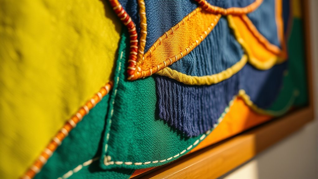 make custom fabric art