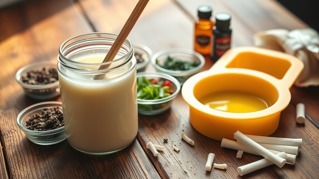make personalized scented candles