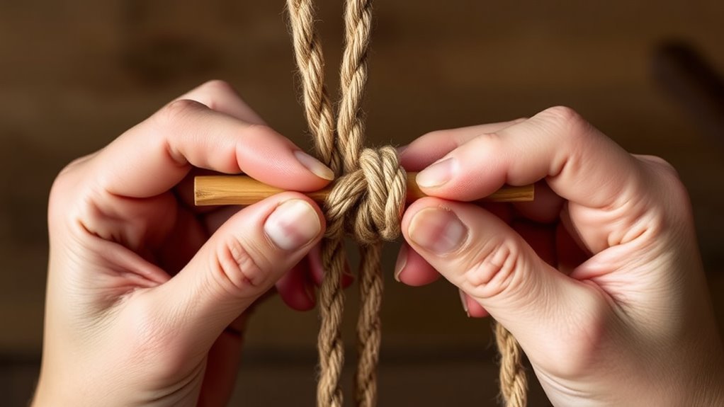 making secure knot foundation