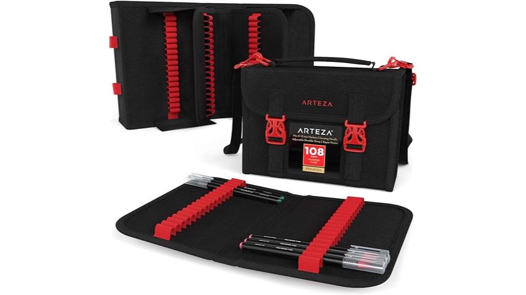 marker pen organizer case