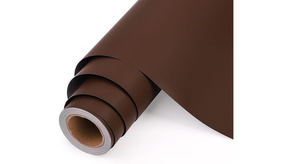 matte brown vinyl roll
