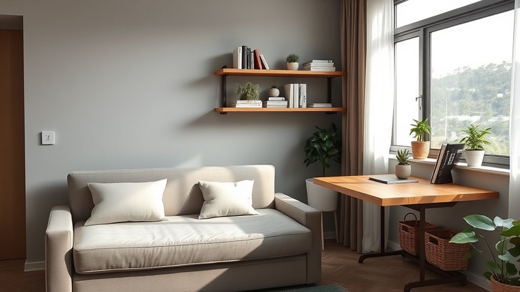 maximize small apartment space