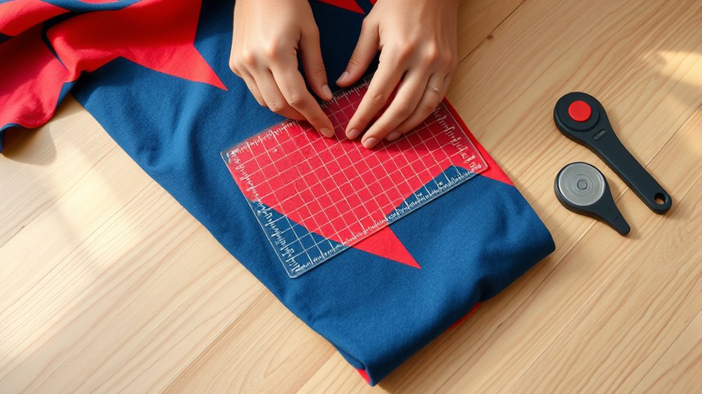 measure cut choose fabric