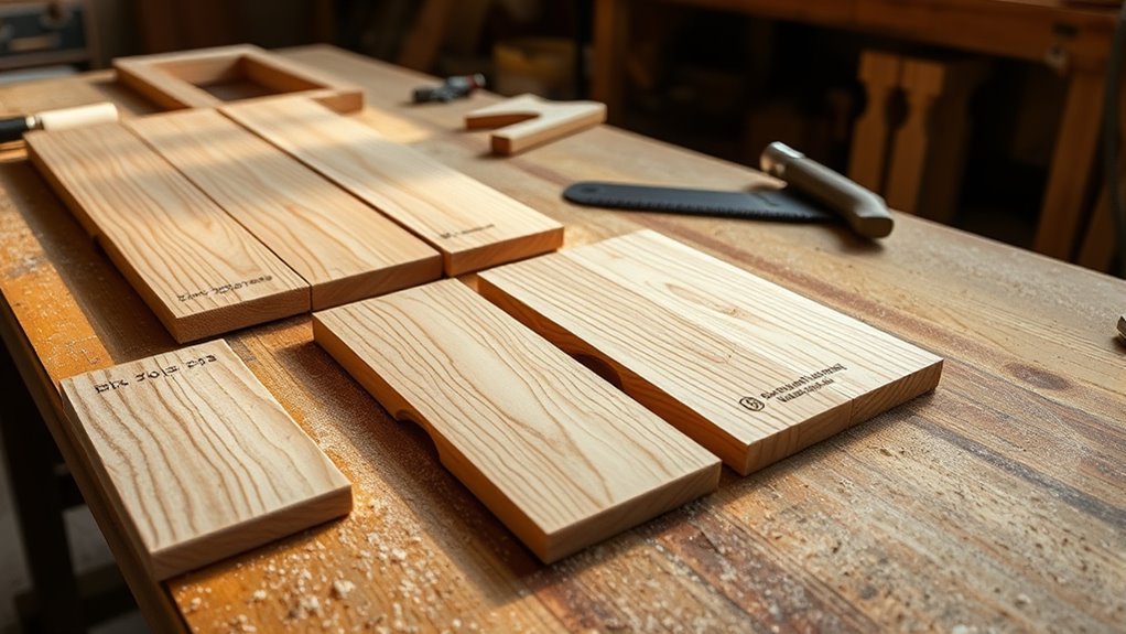 measure cut sand label
