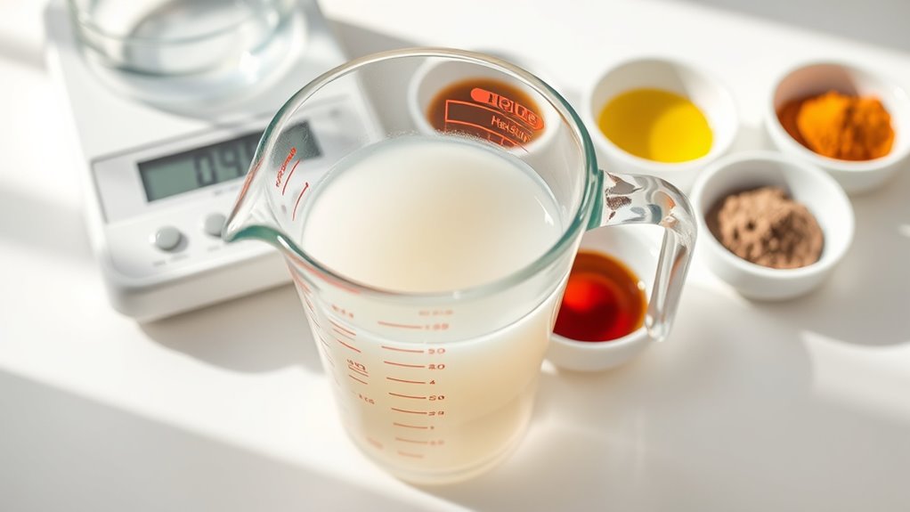 measure mix cool safety