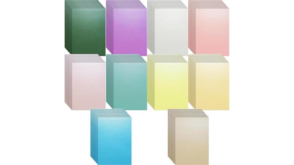 metallic cardstock 100 sheets
