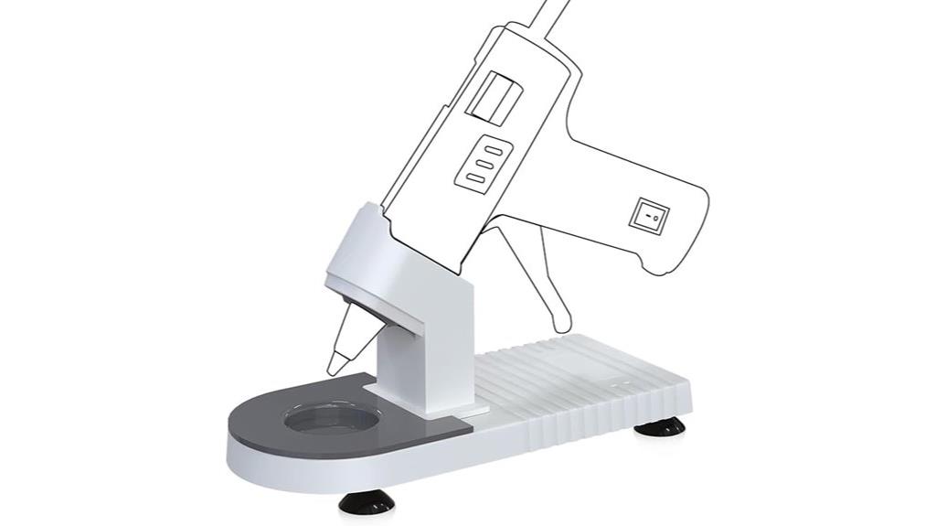 mini glue gun stand