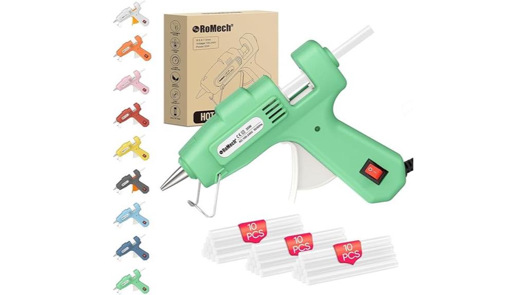 mini hot glue gun