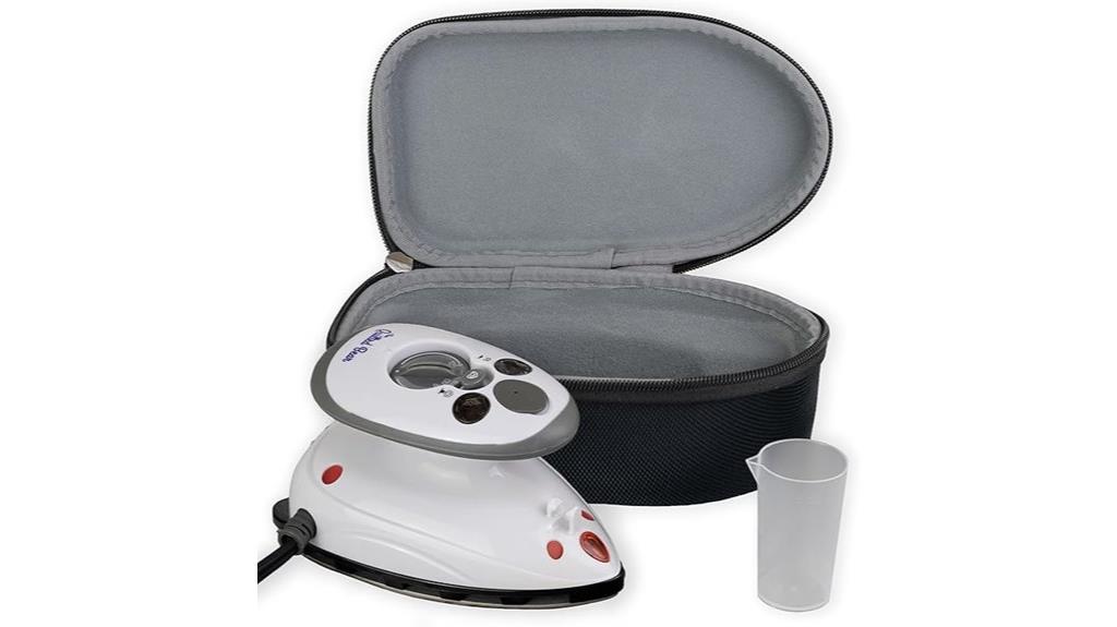 mini iron with steam