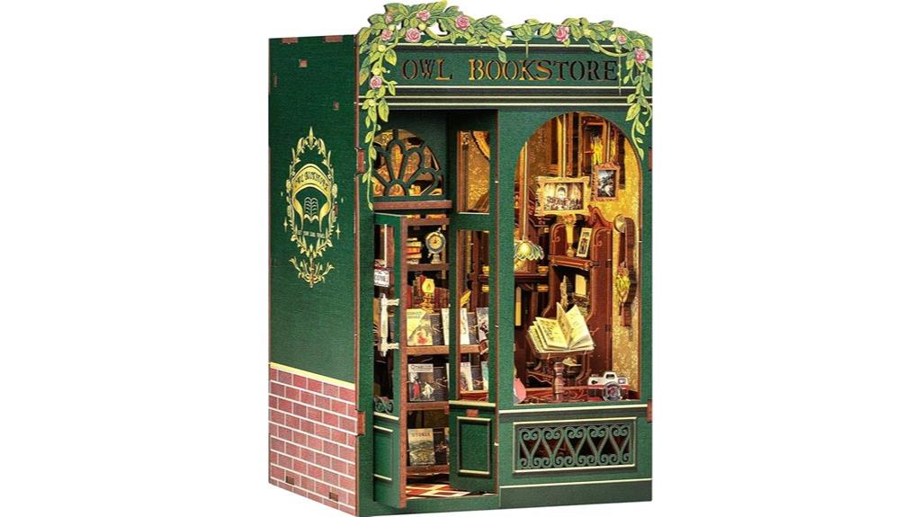 miniature book nook kit
